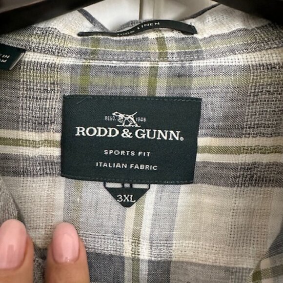 Rodd & Gunn short sleeve button down shirt, Size 3XL - Picture 4 of 4